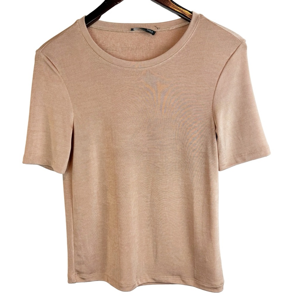 Zara | Shimmery Tee, S